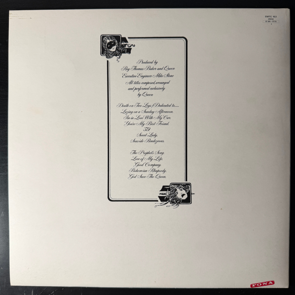 Queen ‎– A Night At The Opera (Англия 1975г.)