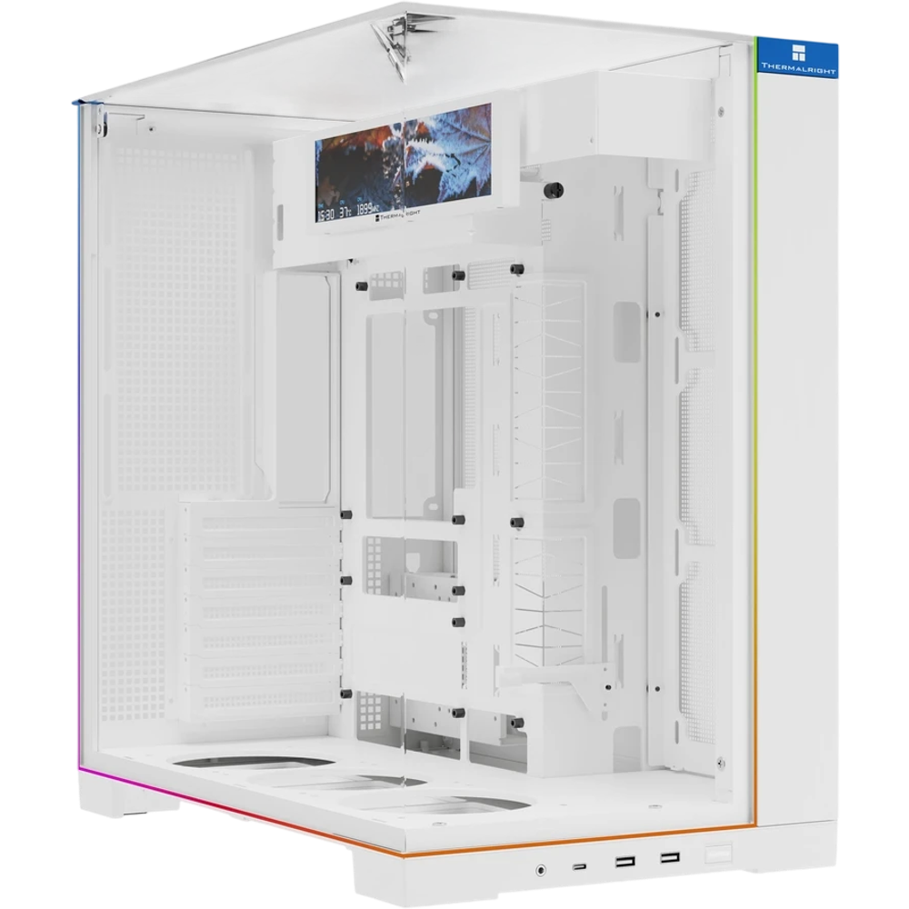 Корпус Thermalright TR-A70 Vision TG ARGB LCD White (TRA70VW)