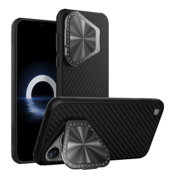 Чехол от Nillkin из арамидного карбона (кевлар) для Huawei Pura 70 Pro и Pura 70 Pro+, серия CarboProp Magnetic Case, с поддержкой беспроводной зарядки