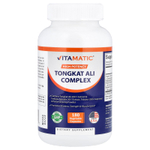 Vitamatic, комплекс с эврикомой длиннолистой, высокая эффективность, 180 вегетарианских капсул