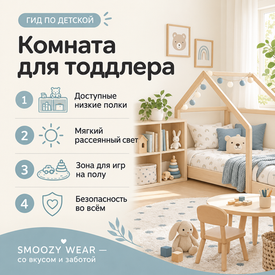 Как обустроить детскую комнату для тоддлера