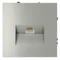 Розетка компьютерная RJ45 Cat 6 Voltum S70 Сталь VLS060105