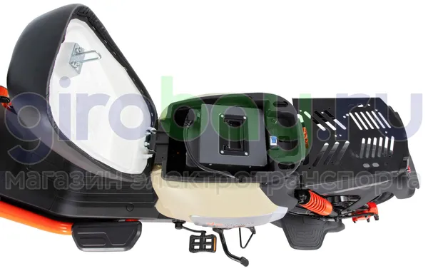Электроскутер WENBOX U2 1500W (60V/30Ah) - Бежевый фото №15