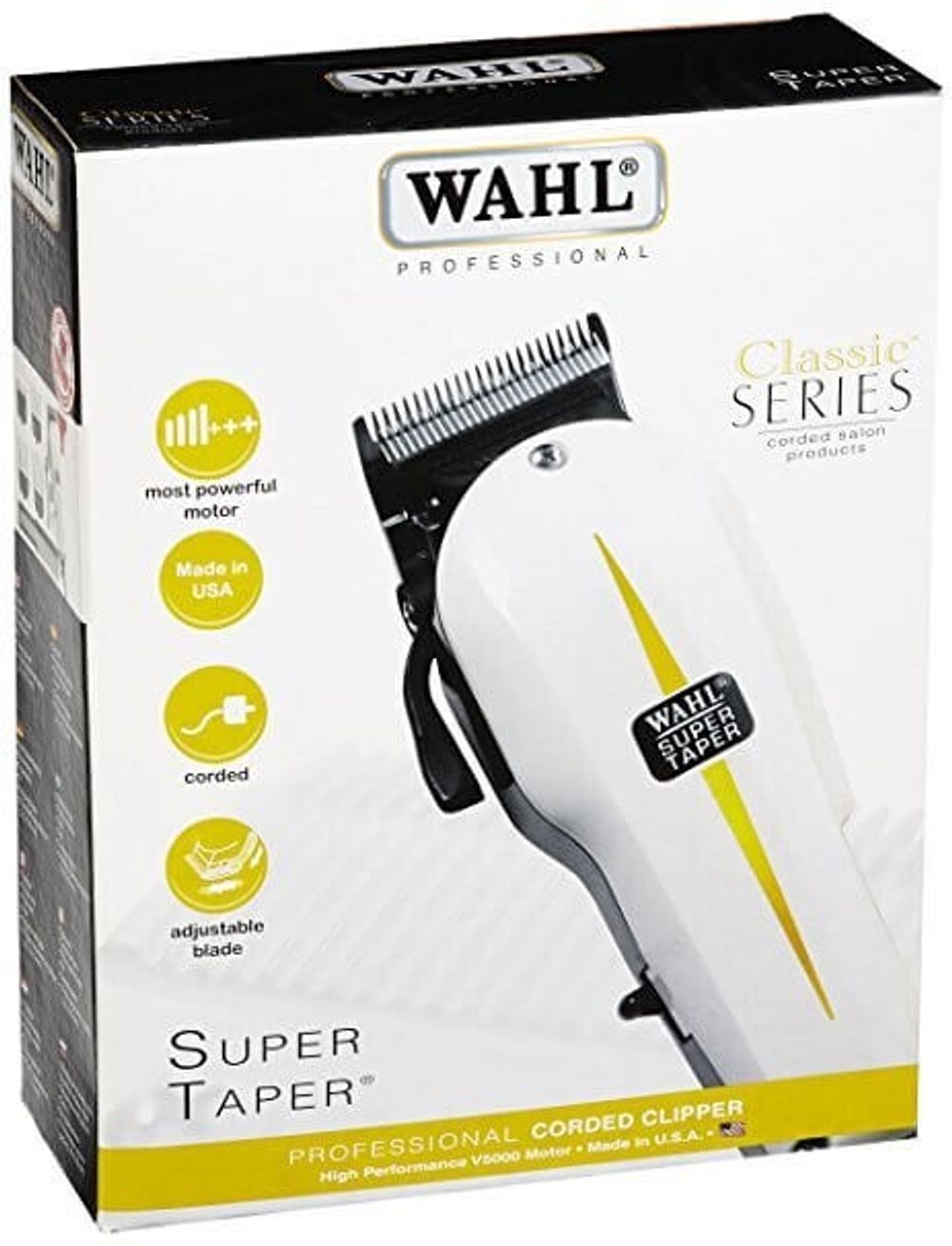 Машинка для стрижки Wahl Super Taper 8466-216H (4008-0480) - 8