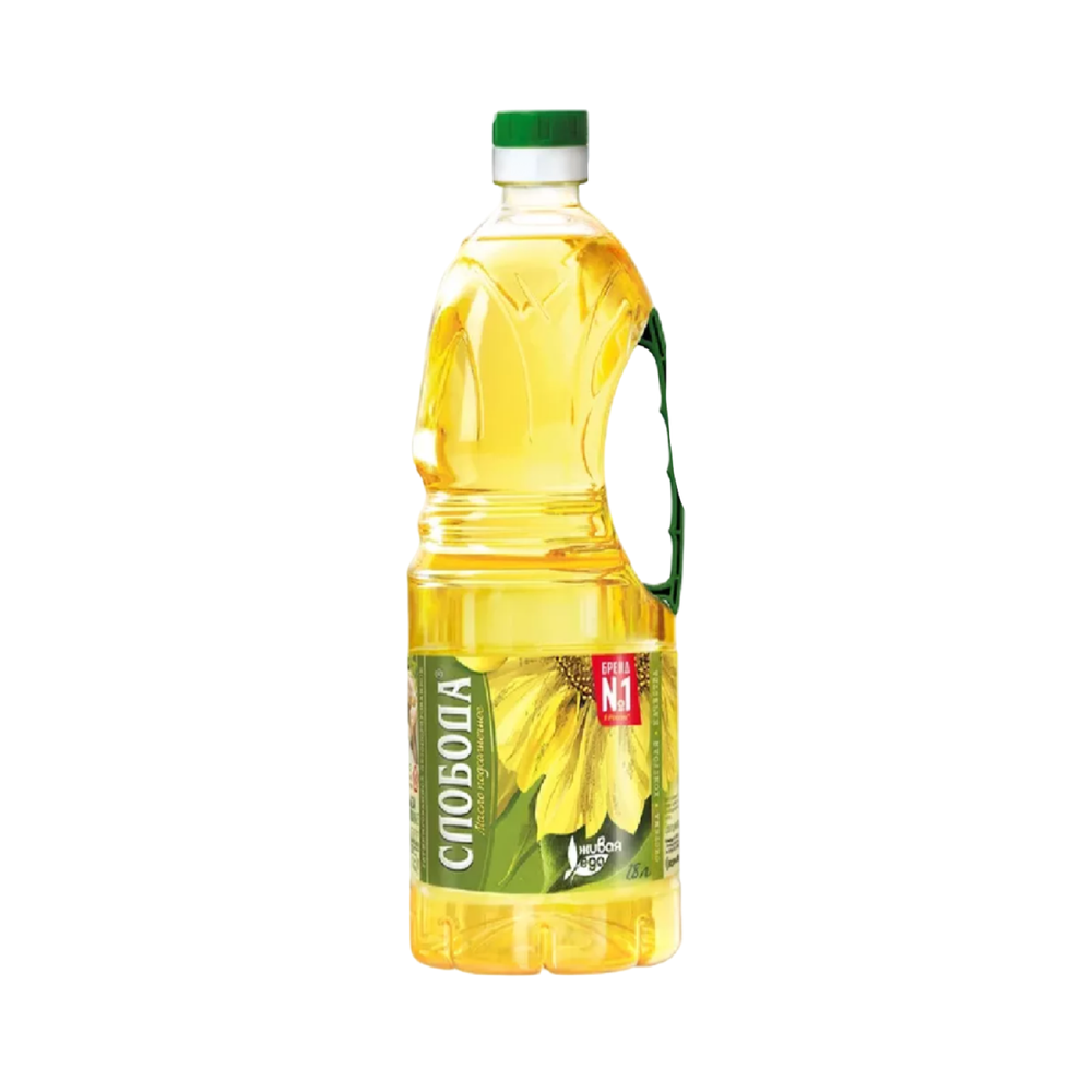 Масло подсолн Слобода рафин 1,8л