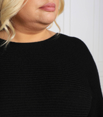 свитер atlantico plus size Persona by Marina Rinaldi - черный(1363212)