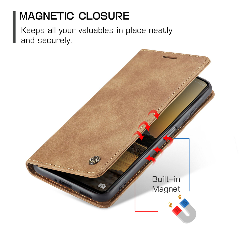 Чехол-книжка CaseMe Matte Xiaomi Redmi Note 12 5G