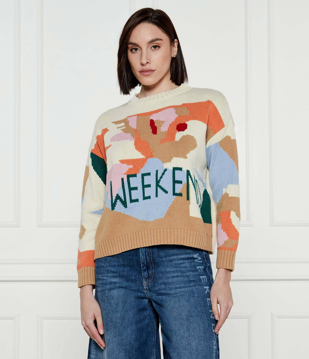 Свитер FABIAN Weekend MaxMara - разноцветная(153611816)