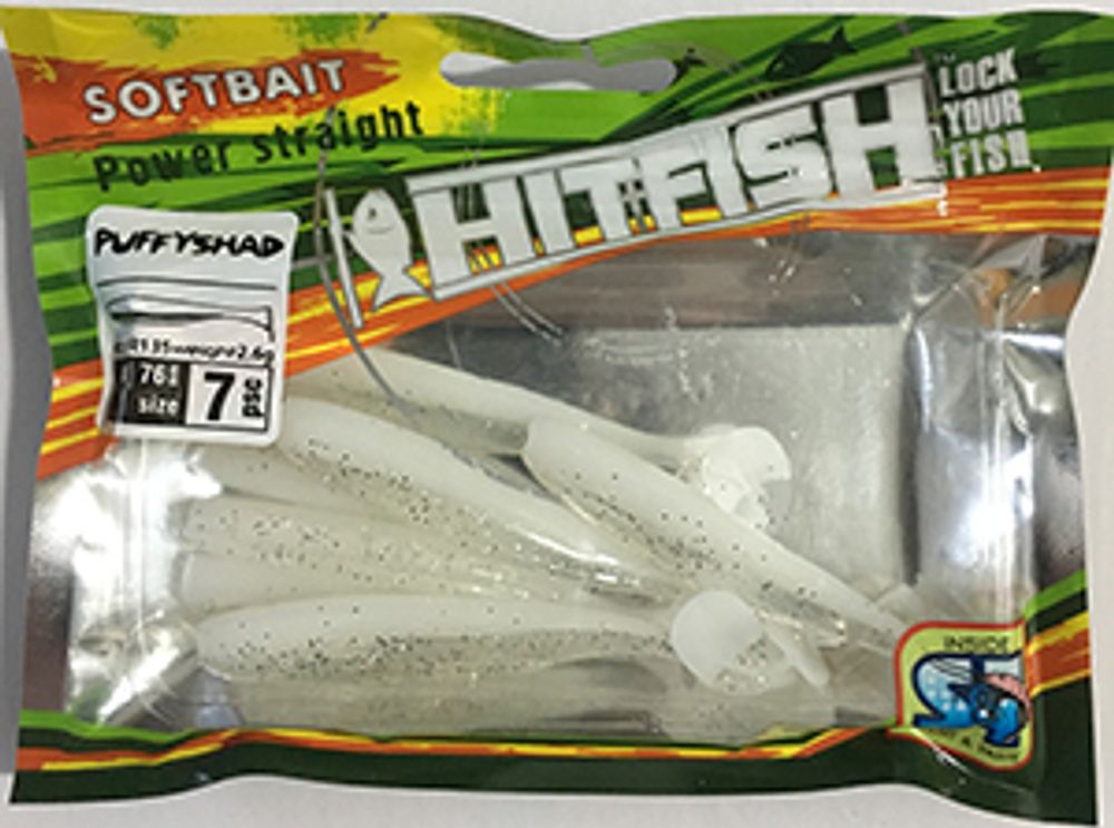 Виброхвост HITFISH Puffyshad 3" цв R70