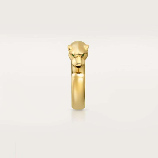 Panthere de Cartier ring, small model in yellow gold