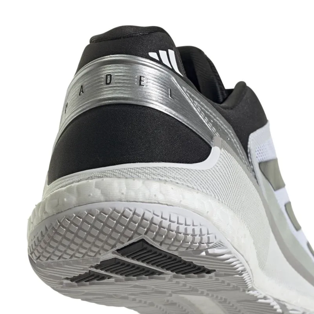 Мужские кроссовки для Padel Adidas Crazyquick Boost Padel - cloud white/grey two/core black