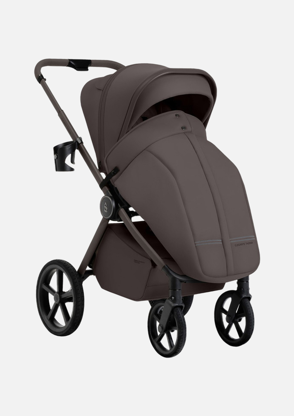 Sweet Baby Коляска 2 в 1 SBL Elegante Therma Chocolate Brown