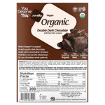 NuGo Nutrition, Organic® протеиновые батончики, двойной темный шоколад с морской солью, 12 батончиков по 50 г (1,76 унции)