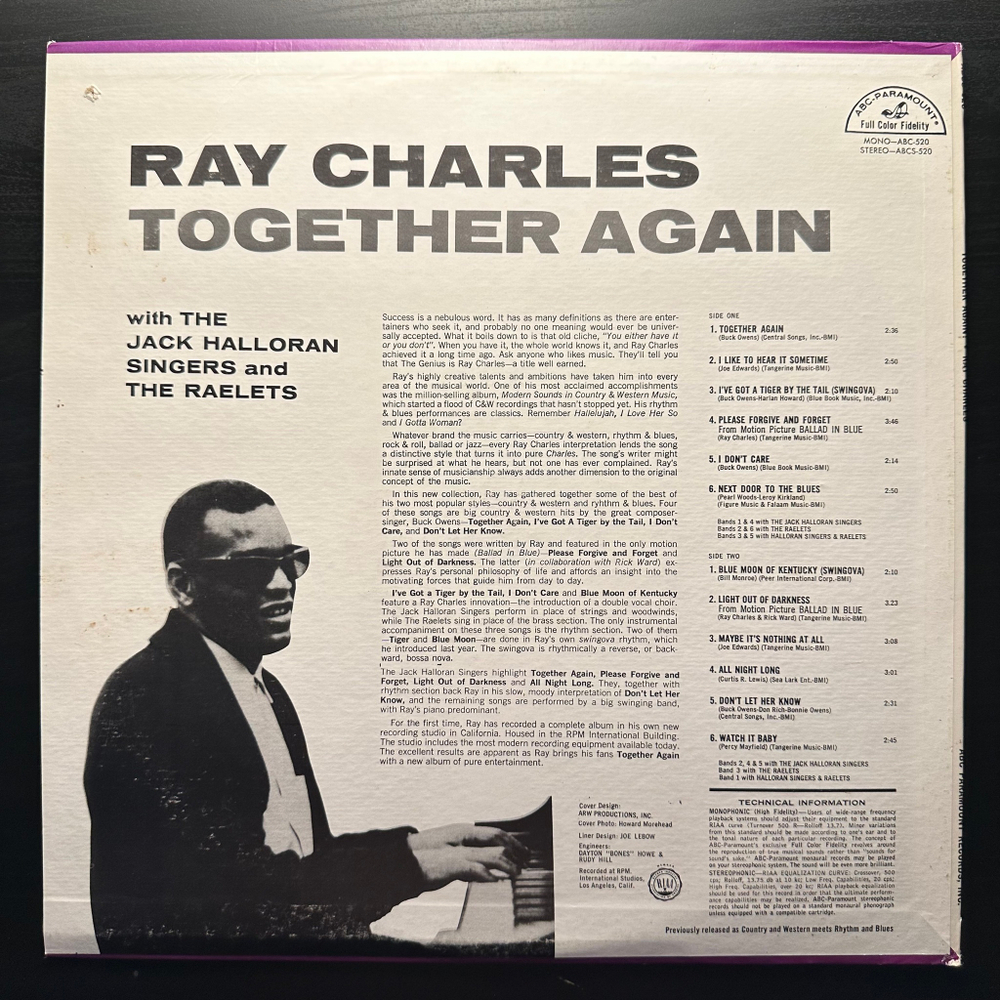 Ray Charles - Together Again (США)
