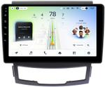 Магнитола для SsangYong Actyon 2 2011-2013 - Teyes CC4L-DTS монитор 9" IPS, Android 14, Быстрая, Snapdragon 662, CarPlay, 4G SIM-слот