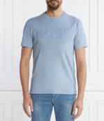 Футболка Tee 4 BOSS GREEN - голубой(50501235)
