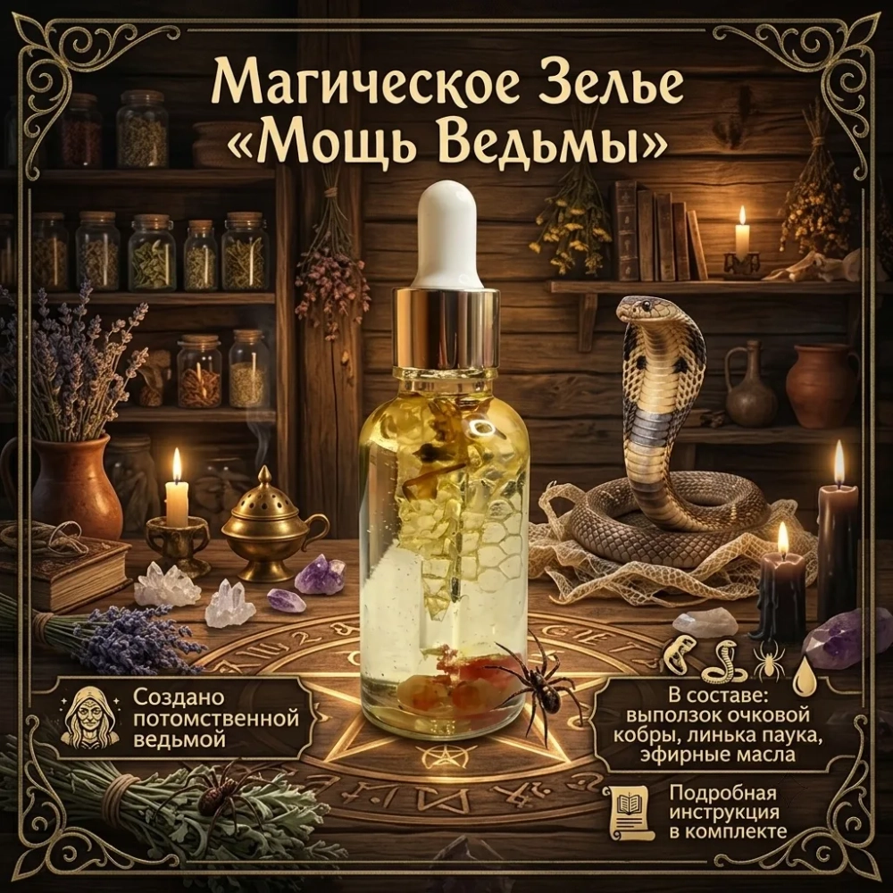 Зелье "Мощь Ведьмы"