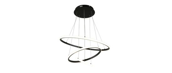 Подвесной светодиодный светильник 60W 4000К APL.018.03.60 чёрный Janina Aployt