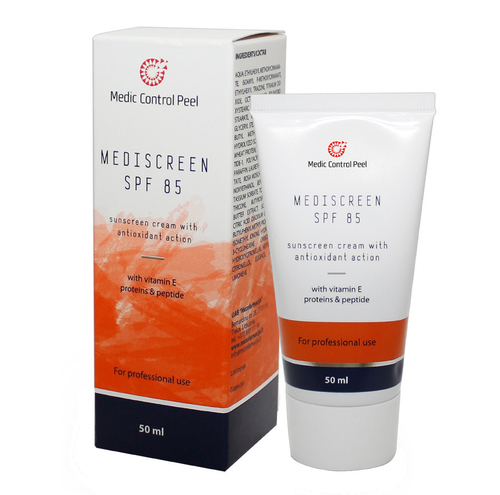 Medic Control Peel MEDISCREEN SPF 85 - Солнцезащитный крем с фактором защиты 85, 50 мл