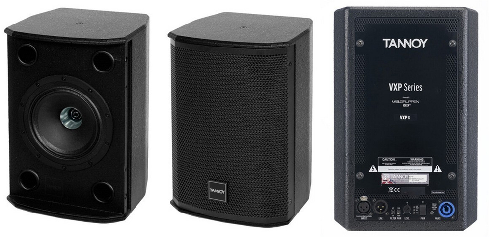 Tannoy VXP 6 Black активная широкополосная универсальная акустическая система