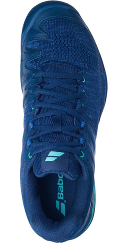 Мужские кроссовки теннисные Babolat Propulse Blast Clay Men - dark blue/viridian green