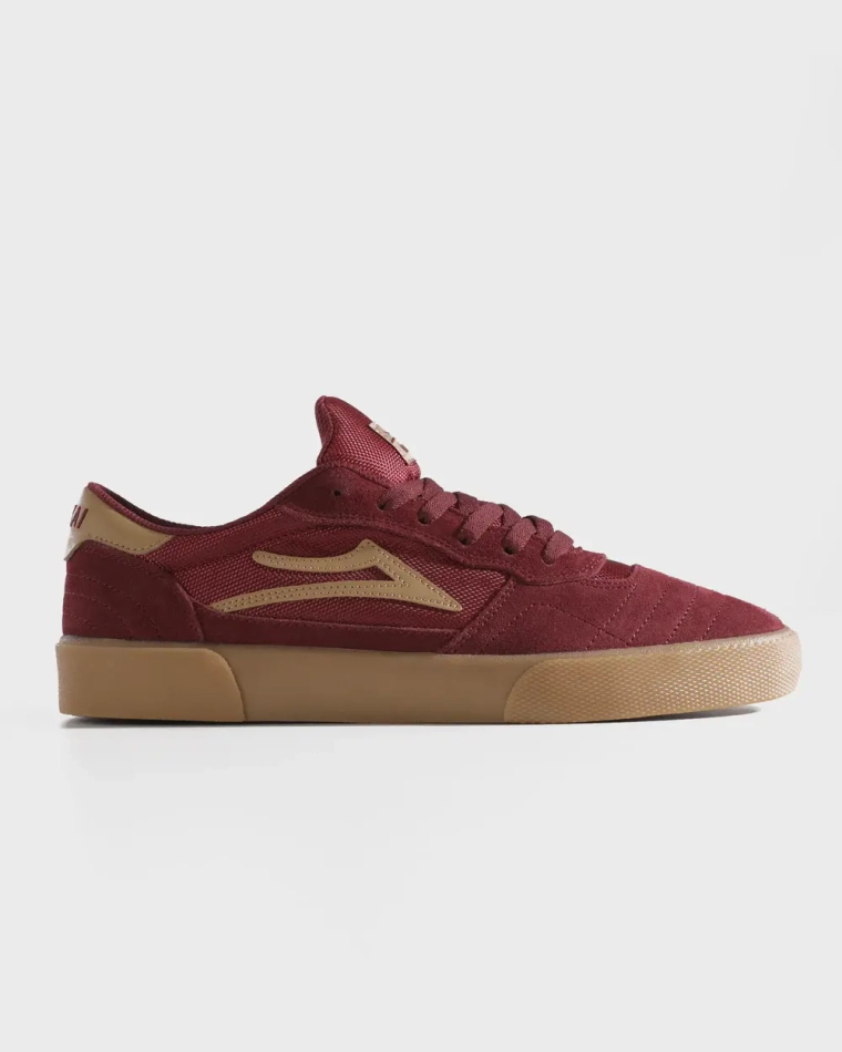 Кеды Cambridge - Burgundy Suede (Q3-25)