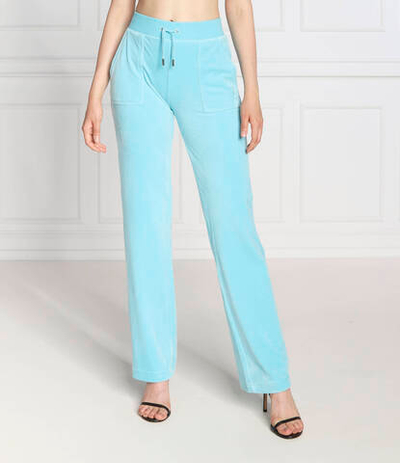 спортивные штаны del ray Juicy Couture - голубой(JCAP180)