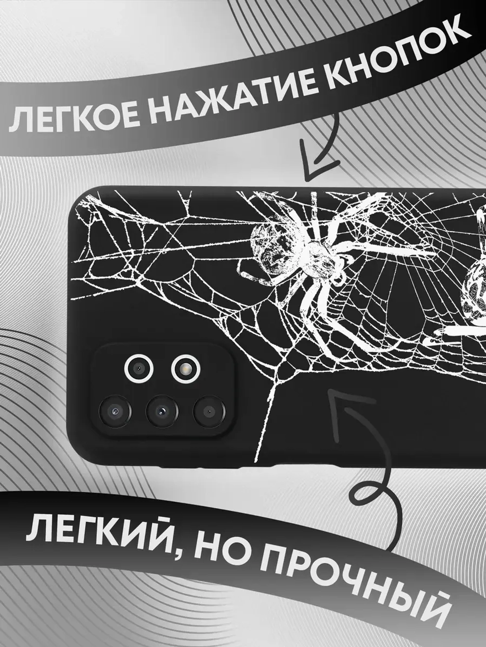 Чехол на Samsung A13 с принтом
