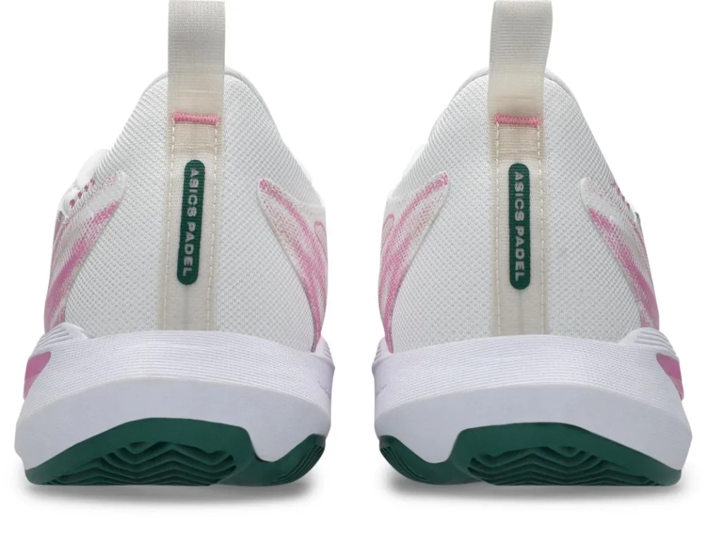 Женские кросовки для Padel Asics Sonicsmash FF - white/jewel green