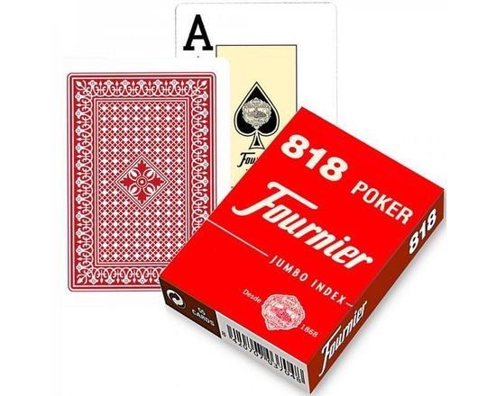 Карты "Fournier 818 red/blue"