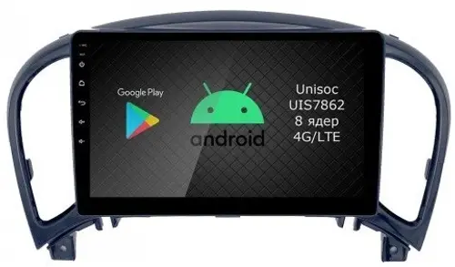Магнитола для Nissan Juke 2011-2019 - Airok RI-1210 Android 12, Быстрая, SIM-слот
