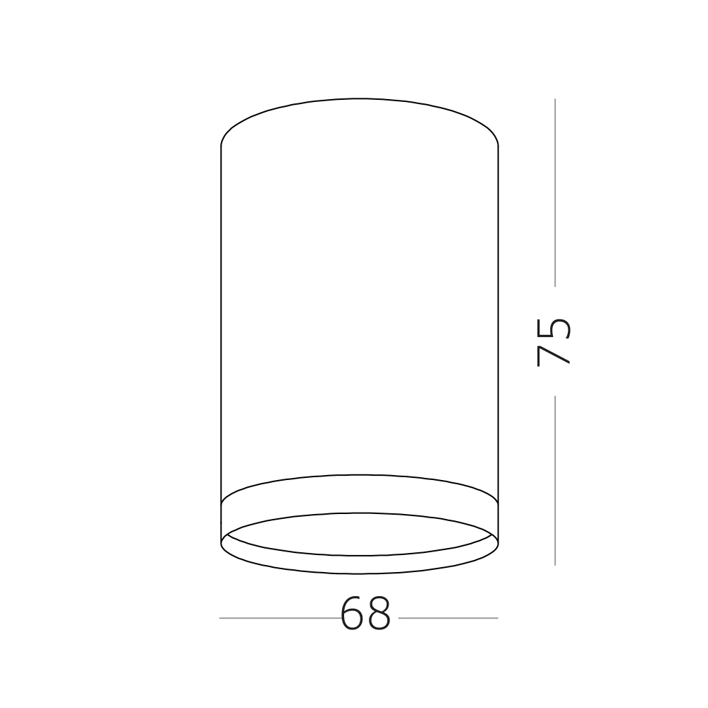 Светильник накладной LED 5W 3000K