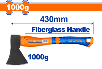 Топор 1000 гр, 43 см (6/12) WADFOW WHM6310