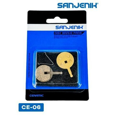 Колодки тормозные керамические Sanjenik CE-06 для велосипедов и электросамокатов