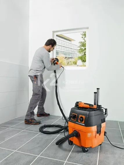 Пылесос для влажной и сухой уборки Fein Dustex 25 L в комплекте