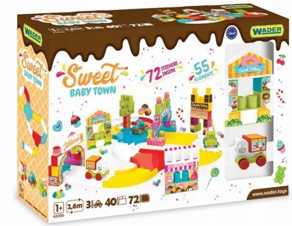 Sweet Baby Town - трасса с конструктором (Тигрес)