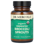 Dr. Mercola, органические ферментированные ростки брокколи, 30 капсул