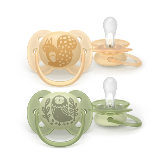 Əmzik\ Ultrasoft soother 6-18D, N3 D, 2P