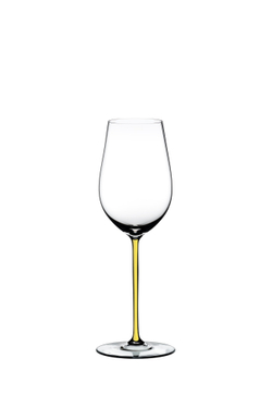 Бокал для вина 395мл Riedel Fatto a Mano Riesling/Zinfandel с желтой  ножкой