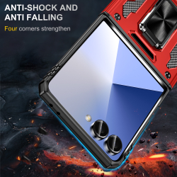 Чехол Safe Case с кольцом и защитой камеры для Samsung Galaxy Z Flip 7