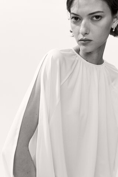 Топ с открытыми рукавами - H&M