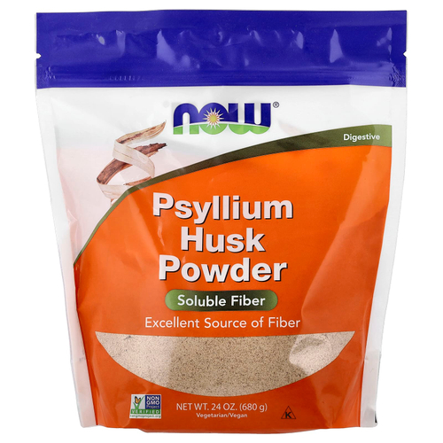 NOW Foods, порошок из шелухи семян подорожника, 680 г (24 унции)