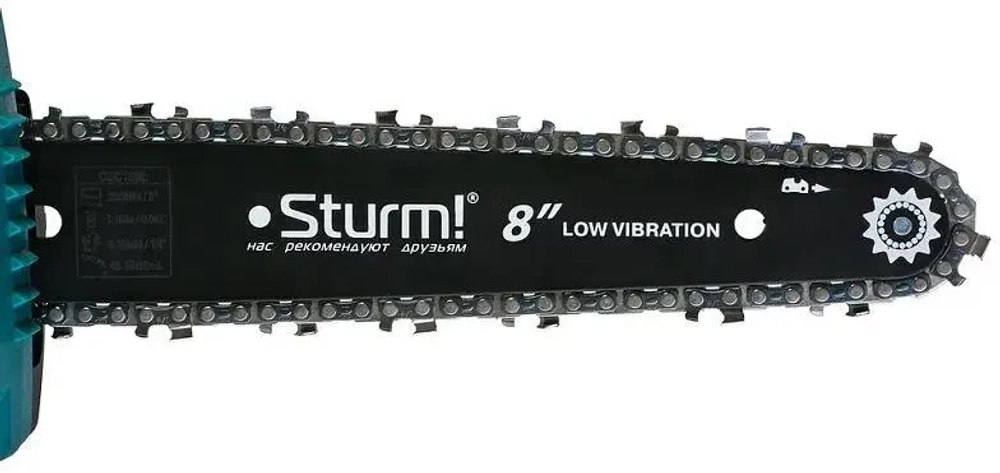 Пила аккумуляторная цепная Sturm! CSC18BL