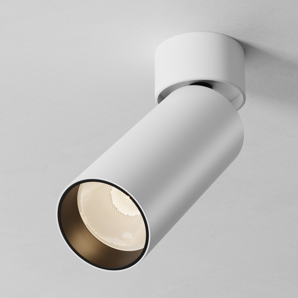 Накладной светодиодный светильник Maytoni FOCUS LED C055CL-L12W2.7K-SS-W