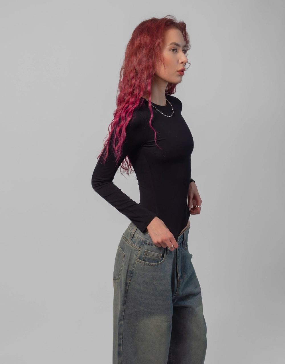 Лонгслив женский ssswear «Skin Line»