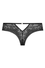 Трусики-стринги Desire из кружевного полотна (Размер: M) (Цвет: черный)