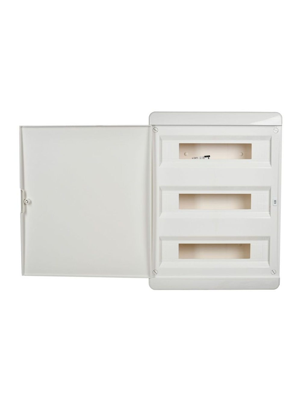 Корпус ЩРН-П-54 TEKFOR IP41 бел. дверь пластик. IEK TF5-KP13-N-54-41-K01-K01