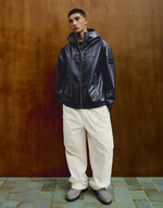 Женская куртка из искусственной кожи OUT OF CORE - BERSHKA