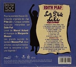 Edith Piaf, Eddie Constantine — La P'tite Lili (CD)