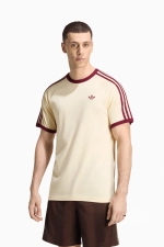 Футболка adidas Originals 3-Stripes - бежевый